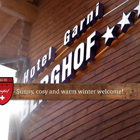 Berghof Garni - The Dom Collection Bed & Breakfast Saas-Fee Ngoại thất bức ảnh