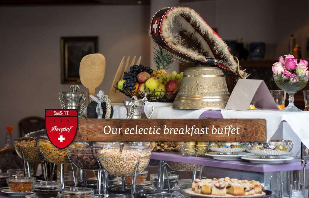 Berghof Garni - The Dom Collection Bed & Breakfast Saas-Fee Ngoại thất bức ảnh