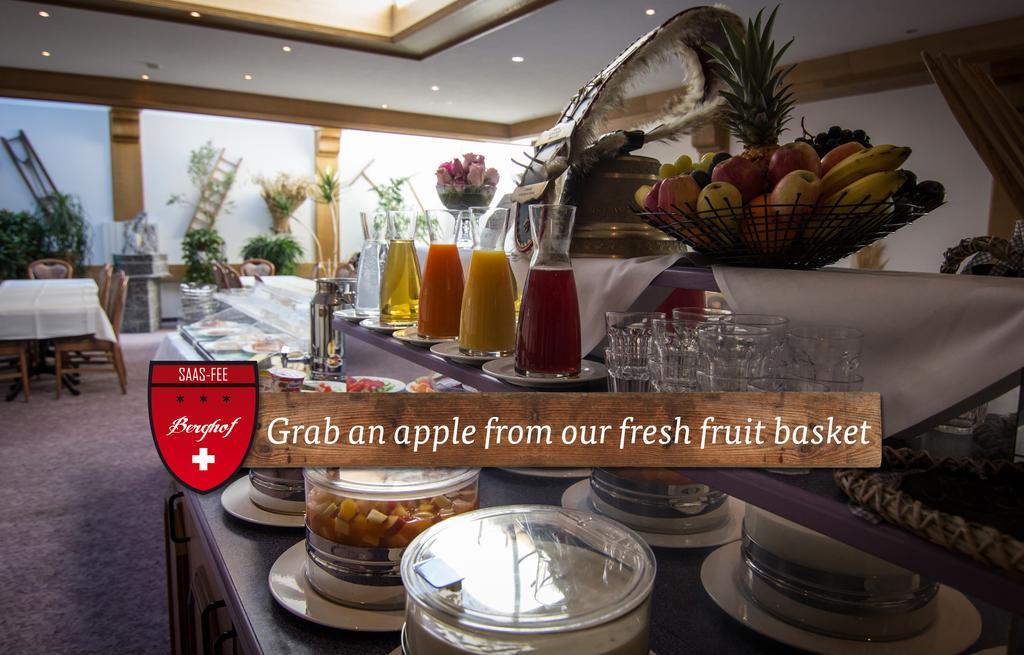 Berghof Garni - The Dom Collection Bed & Breakfast Saas-Fee Ngoại thất bức ảnh