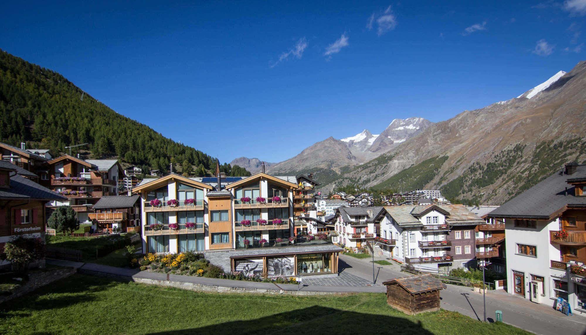 Berghof Garni - The Dom Collection Bed & Breakfast Saas-Fee Ngoại thất bức ảnh