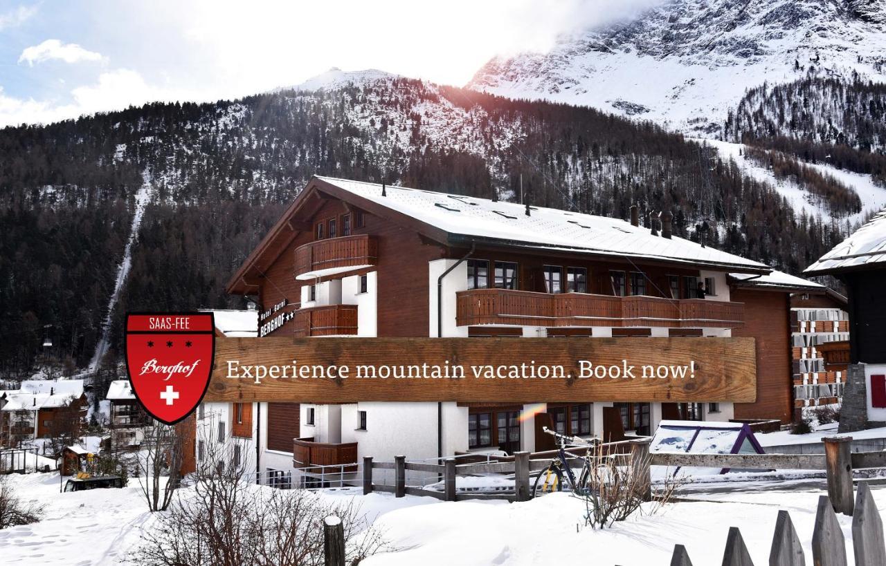Berghof Garni - The Dom Collection Bed & Breakfast Saas-Fee Ngoại thất bức ảnh