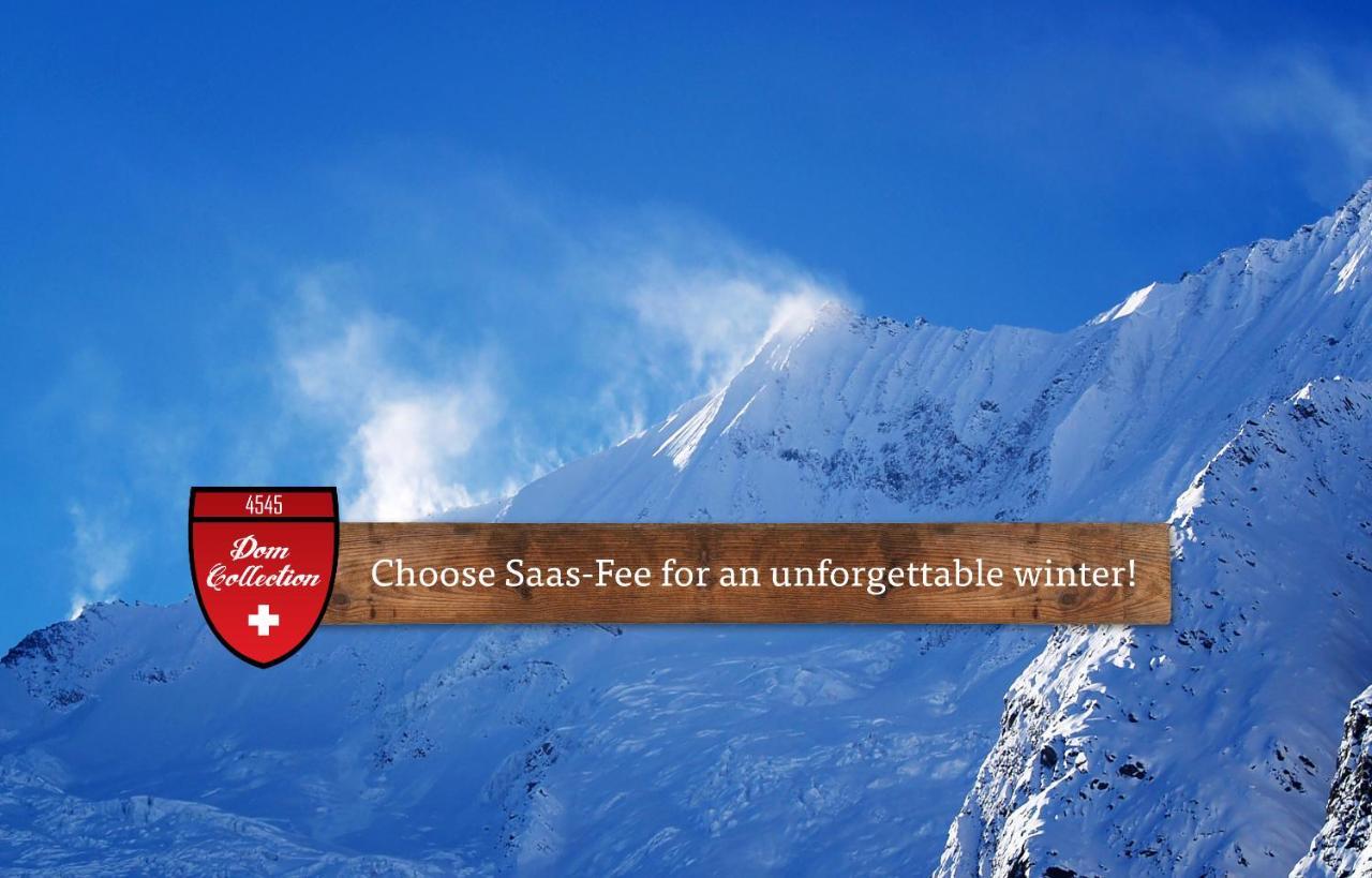 Berghof Garni - The Dom Collection Bed & Breakfast Saas-Fee Ngoại thất bức ảnh