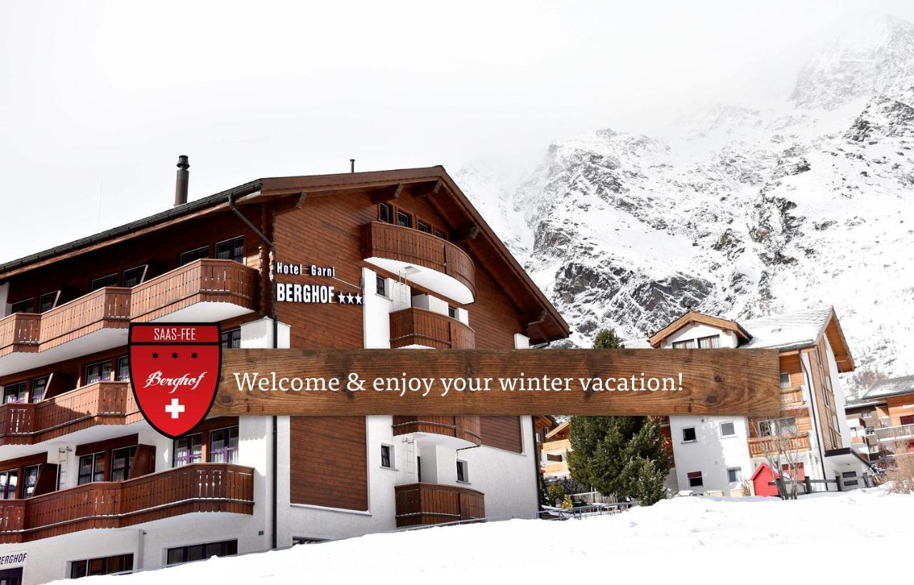 Berghof Garni - The Dom Collection Bed & Breakfast Saas-Fee Ngoại thất bức ảnh