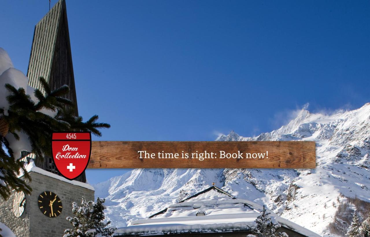 Berghof Garni - The Dom Collection Bed & Breakfast Saas-Fee Ngoại thất bức ảnh
