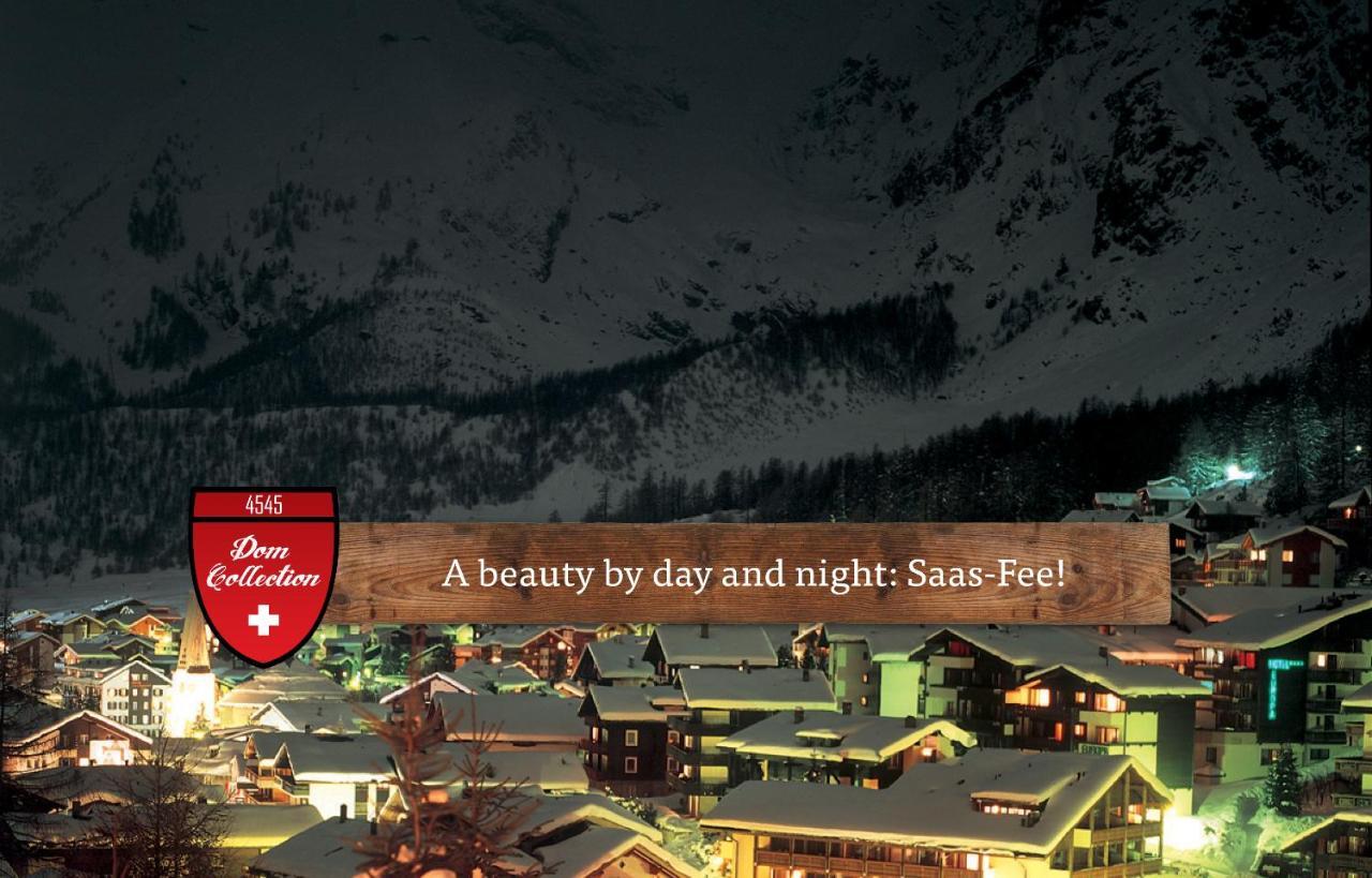 Berghof Garni - The Dom Collection Bed & Breakfast Saas-Fee Ngoại thất bức ảnh