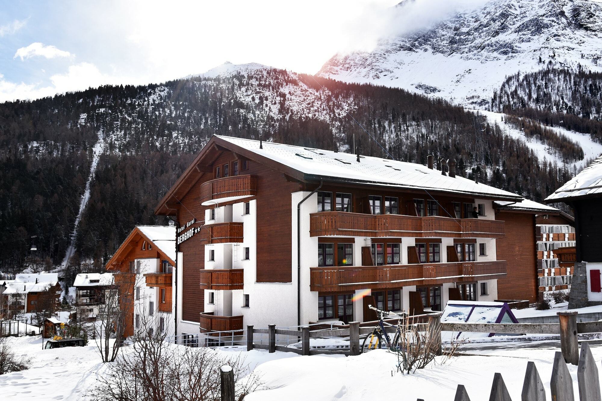Berghof Garni - The Dom Collection Bed & Breakfast Saas-Fee Ngoại thất bức ảnh